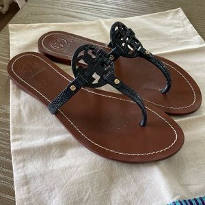 Authentic Tory Burch Miller Sandals 9
